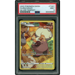 🔥PSA 9 - 2022 Pokemon Silver Tempest - Rockruff #TG07 - Mint🔥 - Image 1