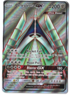 Celesteela GX 144/156 SM Ultra Prism Ultra Rare Full Art Pokemon TCG - Image 1