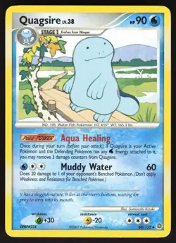 Quagsire 60/132 Non-holo Uncommon Pokemon TCG Secret Wonders LP - Image 1
