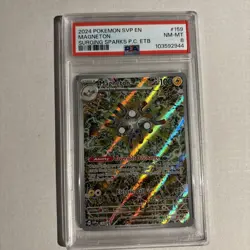Pokemon TCG Magneton SVP 159 Pokemon Center Stamped Promo - Image 1