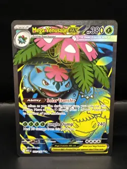 Pokemon: Mega Evolution -Mega Venusaur EX 155/132 - Ultra Rare NM - Image 1
