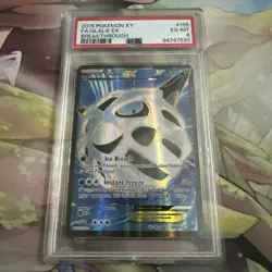 Pokemon TCG 2015 Breakthrough Glalie EX 155/162 Holo PSA 6 - Image 1