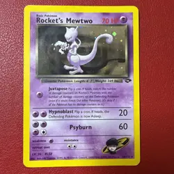 Pokemon - TCG - Rockets Mewtwo - Gym Challenge - 14/132 - MP/HP - VINTAGE - Image 1