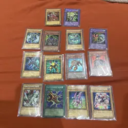 Vintage Yugioh 1996 Cards - Lot of 14 - Image 1