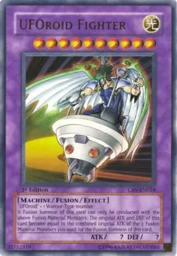 UFOroid Fighter - CRV-EN034 - 1st Ed Ultra Rare NM - Yugioh - Image 1