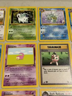 (32) Pokemon Non Holo Card 1st EDITION 1999 Lot Rare Jungle Fossil Neo Rocket - Image 3
