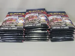 Pokemon Trading Cards Game Mystery Packs 25 Cards 1 Foil Guaranteed New 2024 - Image 3