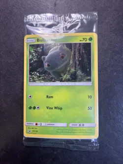 Bulbasaur SM198 Detecive Pikachu Holo Black Star Promo Pokemon Card *Sealed* - Image 1