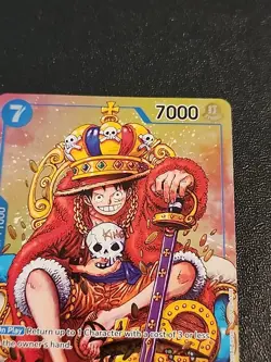 Monkey.D.Luffy P-043 Convention Promo 2024 Foil Card Has Small Indent - Image 4