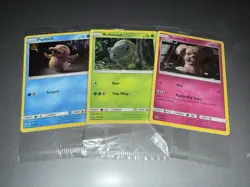 LOT OF 3 Sealed Pokemon TCG Detective Pikachu Promo Cards | SM198, SM199, SM200 - Image 1
