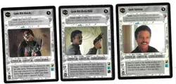 lando cards(3) CCG Star Wars Decipher - Image 1