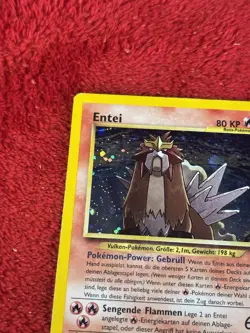 Entei 06/64 Neo Revelation Holo GERMAN Wotc Pokemon Card Played - Image 3