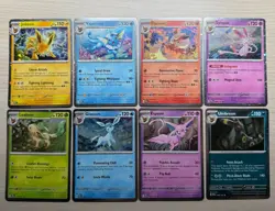 Pokemon Prismatic Evolutions Costco Cosmo Promo Cards (8 Cards Total) - #02 - Image 1