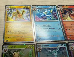 Pokemon Prismatic Evolutions Costco Cosmo Promo Cards (8 Cards Total) - #02 - Image 4