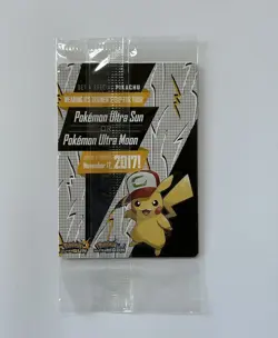2017 Pokemon Sun & Moon Ash's Pikachu SM108 Sealed PROMO Card I Choose You! - Image 2