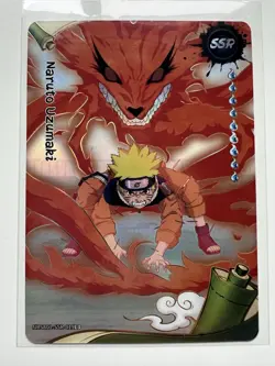 Naruto Uzumaki NRSA01-SSR-019L3 Naruto Kayou Card (ENGLISH) - Image 1