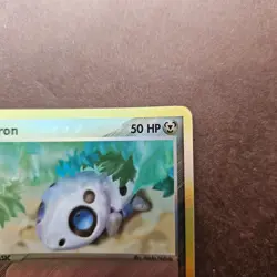 Aron 56/100 Pokemon EX Sandstorm Reverse Holo Card - LP - Image 3