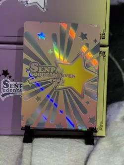 GODDESS STORY SENPAI HAVEN 6 MAX-002 SILVER WOLF HONKAI STAR RAIL WAIFU CARD - Image 2