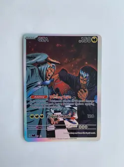 GZA - Liquid Swords HOLO Full Art Pokemon TCG Custom Trading Card Wu Tang Clan - Image 1