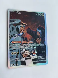 GZA - Liquid Swords HOLO Full Art Pokemon TCG Custom Trading Card Wu Tang Clan - Image 2