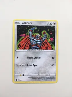 Czarface Pokemon TCG Custom Trading Card - Sword & Shield - MF DOOM - Image 1