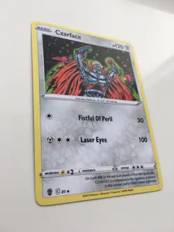 Czarface Pokemon TCG Custom Trading Card - Sword & Shield - MF DOOM - Image 2