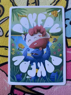 Pokepu - Pss (Meowth) - Derpy Pokemon Parody / Fan Art Card - Image 2