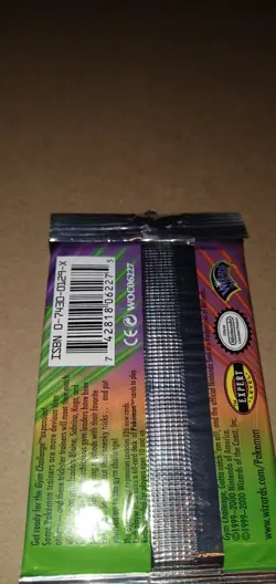 Unopened Pack of Gym Challenge Pokemon Cards - Image 5
