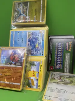 375 Card Pokemon Bulk Lot with 50 Rev Holo - Sword & Shield Era + Code Cards - Image 1