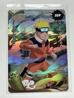Naruto Uzumaki NRSA01-SSR-011L3 Naruto Kayou Card (ENGLISH) - Image 1