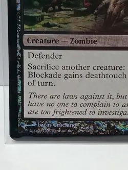 MTG Magic The Gathering Card Corpse Blockade Creature Zombie Black Gatecrash - Image 2