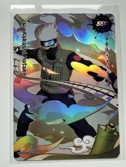 Kakashi Hatake NRSA01-SSR-016L3 Naruto Kayou Card (ENGLISH) - Image 1