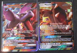 AERODACTYL GX/MAWILE GX 2-CARD LOT 2019 Pokemon Sun & Moon Unified Minds URR - Image 1