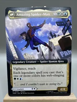 NYCC 2025 exclusive MTG Peter Parker Amazing Spider-man PROMO Magic Gathering - Image 1