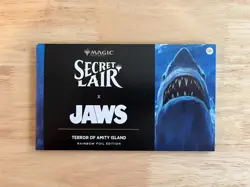 MTG Secret Lair x Jaws: Terror of Amity Island - ??Rainbow Foil? Edition?? - Image 1