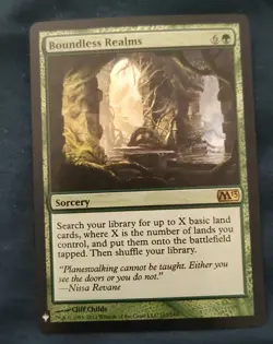 mtg boundless realms FOIL ENGLISH royaumes abondants mystery booster MB - Image 1