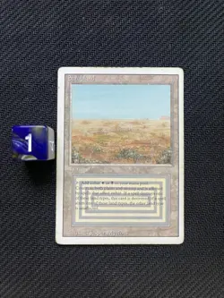 Scrubland - Revised Edition - Dual Land - Vintage MTG - LP/MP - 1994 - Image 1