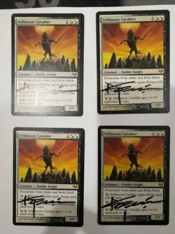 MTG Stillmoon Cavalier Eventide Artist SIGNED CHRISTOPHER MOELLER LP/EX L3 - Image 2