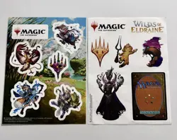Magic The Gathering Promo Sticker Sheets Lot Wilds of Eldraine + Bloomburrow MTG - Image 5