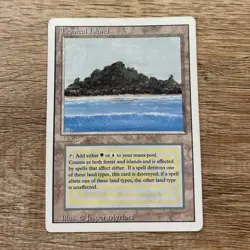 MTG Revised Tropical Island Dual Land Ungraded Magic The Gathering - Image 1