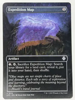 Expedition Map (Borderless) U Commander: The Lost Caverns of Ixalan 112 NM - Image 1