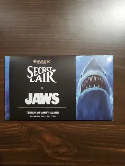 Secret Lair x JAWS: Terror of Amity Island Rainbow Foil Edition - Image 1