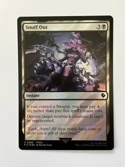 1x Snuff Out, Surge Foil, Final Fantasy, Magic MTG NM - Image 1