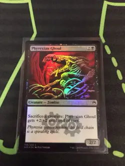 MTG Magic The Gathering Phyrexian Ghoul Foil M25 Black Zombie Commander - Image 1