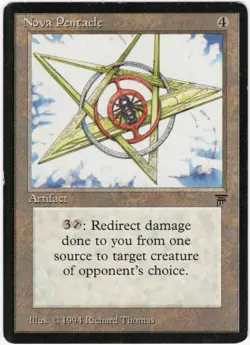 Nova Pentacle 1994 Legends RESERVED LIST Colorless Rare Artifact MTG LP AZ2 - Image 1