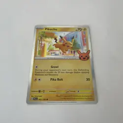 Pokemon TCG Trick or Trade BOOster Bundle 2023 Pikachu Holo - 062/193 - NM - Image 1