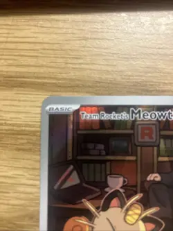 Pokemon TCG Team Rockets Meowth & Giovanni Cosmos Holo Promos NM Condition - Image 2