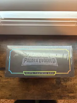 Pokemon TCG Scarlet & Violet Paldea Evolved Elite Trainer Box ETB Factory Sealed - Image 2