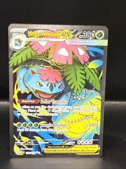 Pokemon: Mega Evolution -Mega Venusaur EX 155/132 - Ultra Rare A - Image 3