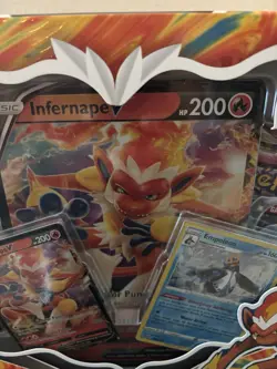 NIB Pokemon TCG Infernape V Box - Image 2